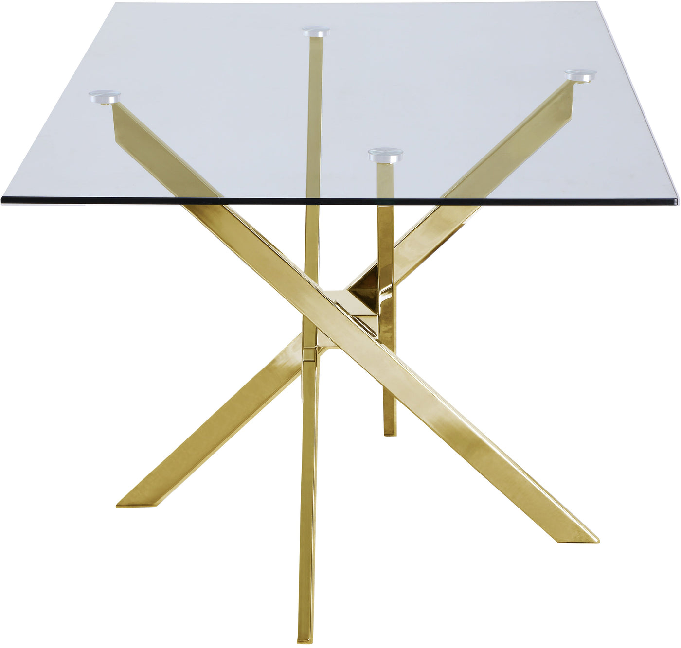 Glass Star Table (Rectangle) gold
