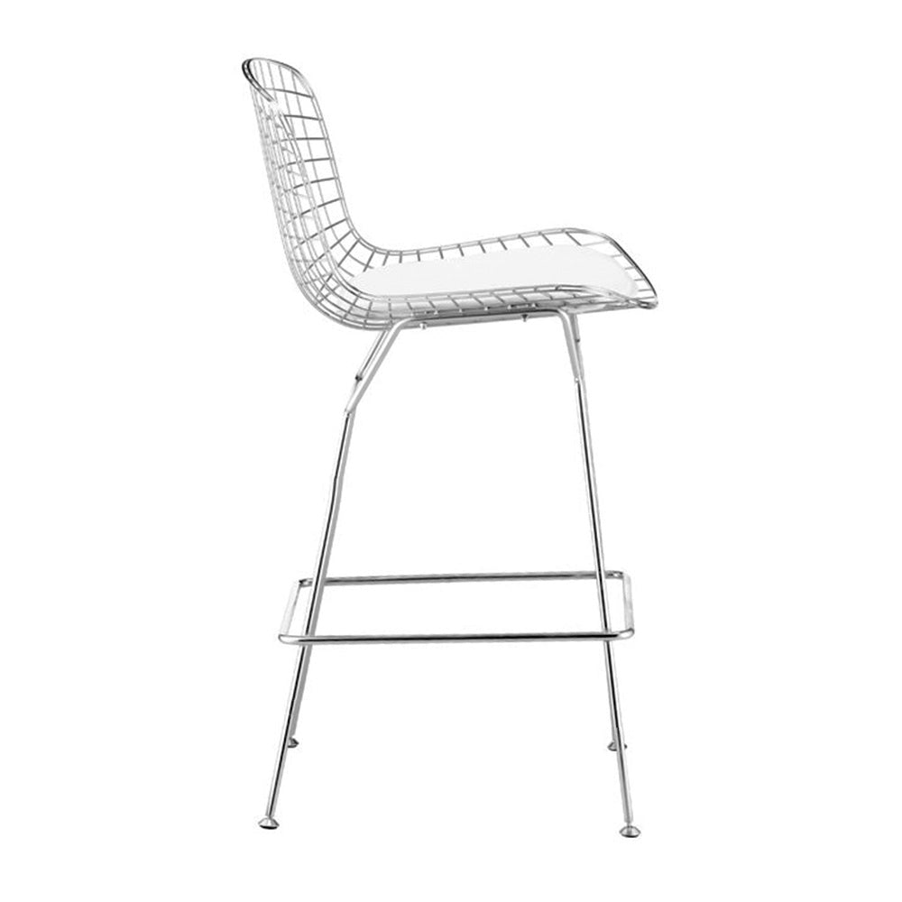 Bertoia Counter Stool (Chrome/ Black)