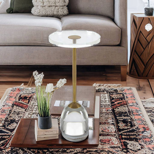 Acrylic Side Table (Warehouse Sale)