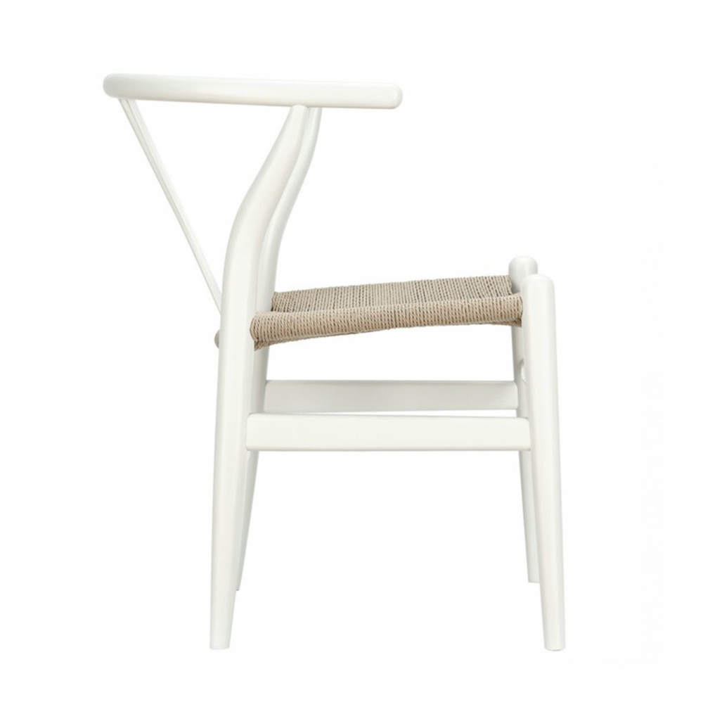 Woodcord Chair White-Natural