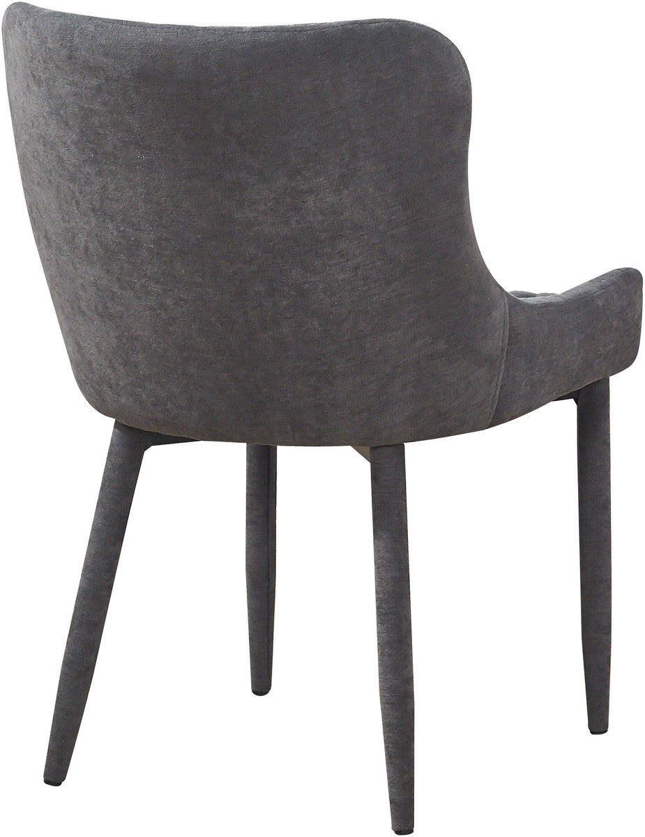 Draco Grey Velvet Chair