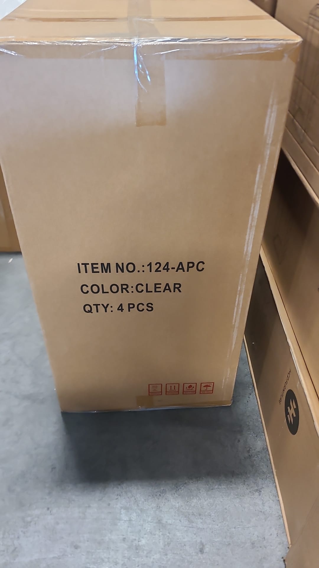 Ghost Chair with Arm (LOCAL PICKUP ONLY)