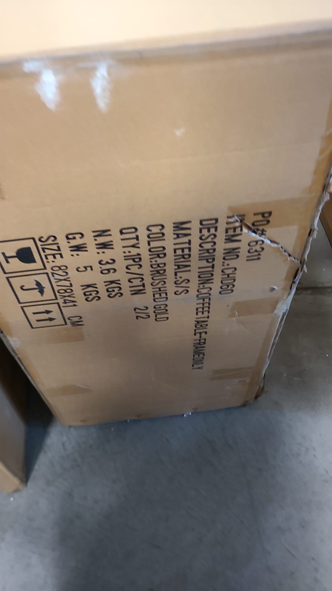 Lily Coffee Table (LOCAL PICKUP ONLY)