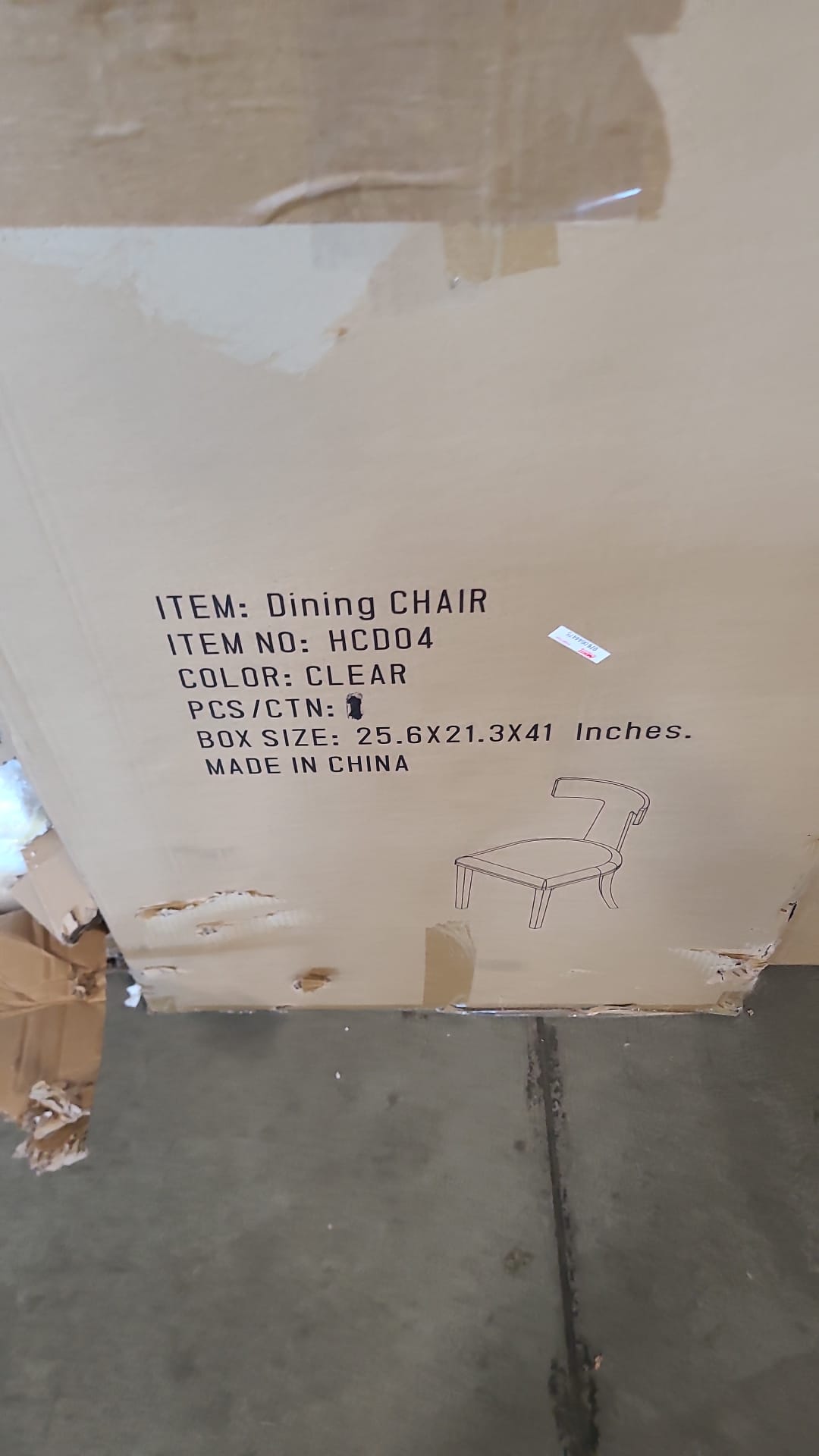 Cosmos Chair (LOCAL PICKUP ONLY)