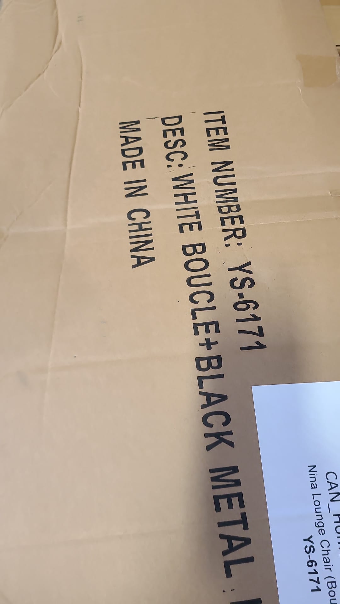 Nina Lounge Chair (LOCAL PICKUP ONLY)