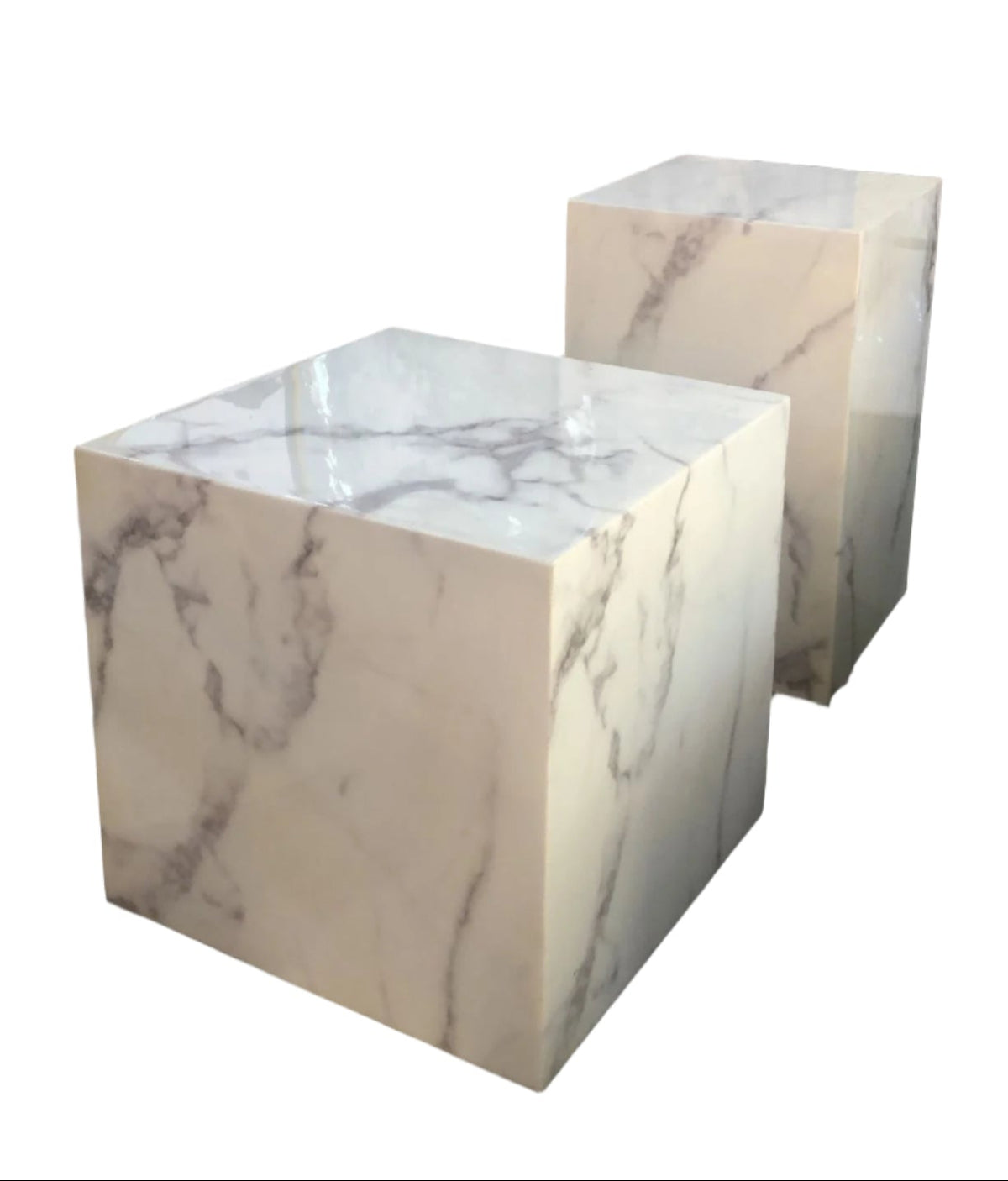 Lucas II Marble Side Table
