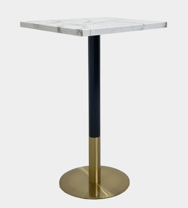 Ruby Square Bar Table (Faux Marble)