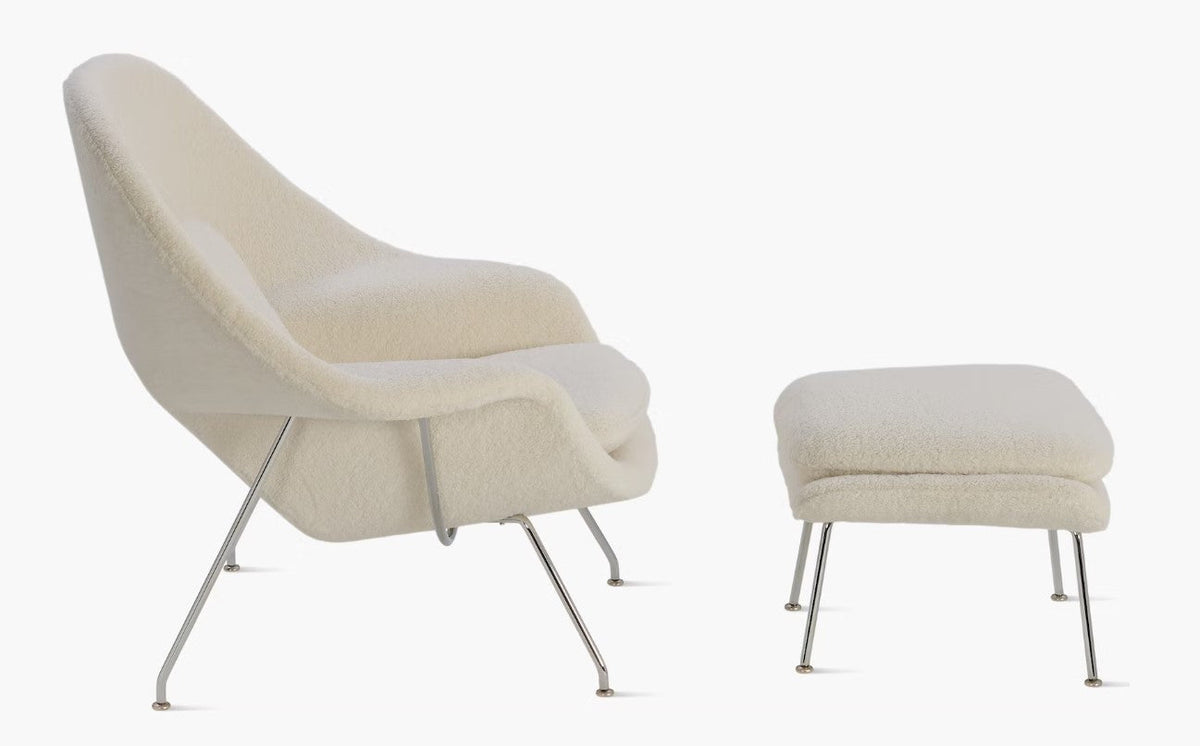 Manny Lounge Chair (Boucle Fabric)