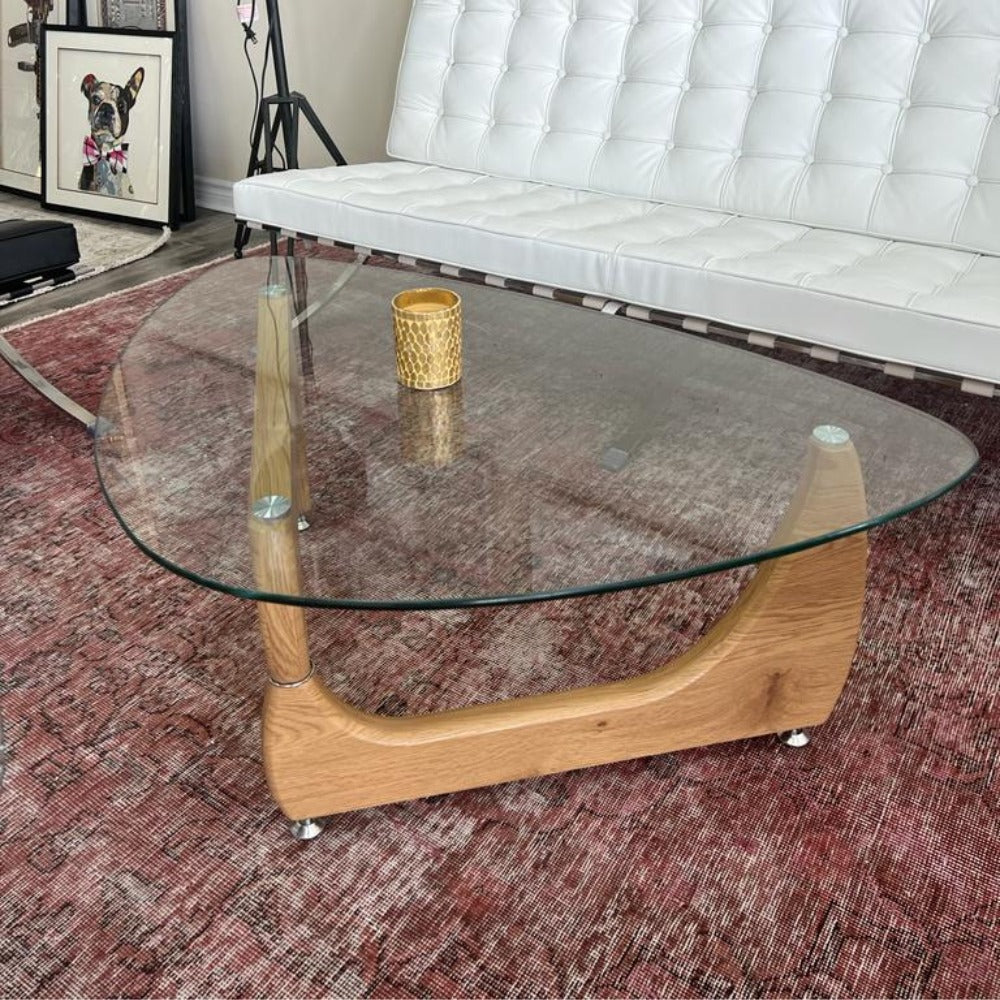 Noguchi Coffee  16" H x 43.3" W x 27.5" D