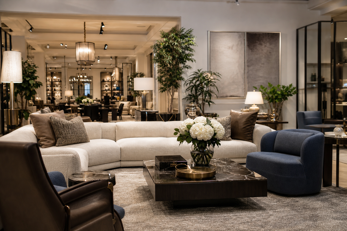 How to choose a luxury furniture store