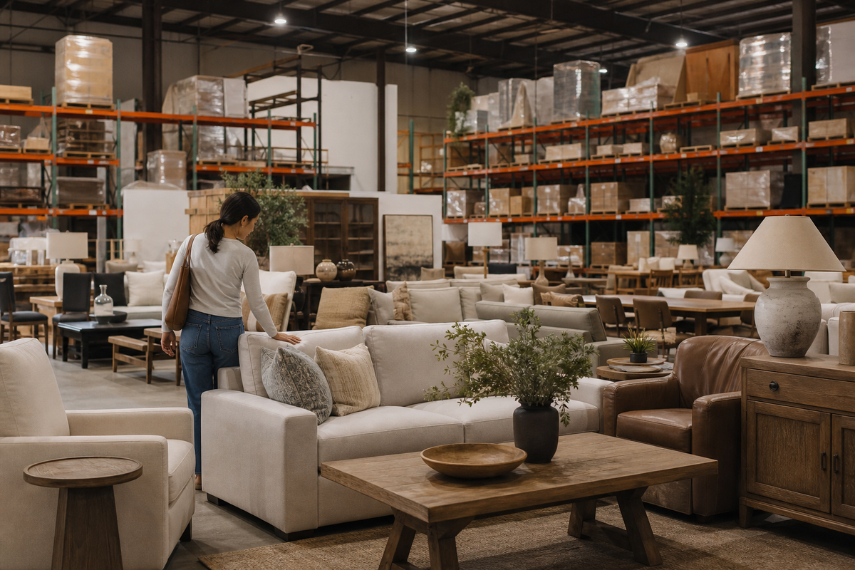 How to choose warehouse sale furniture