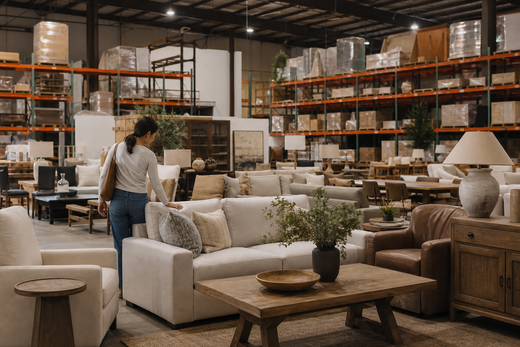 How to choose warehouse sale furniture