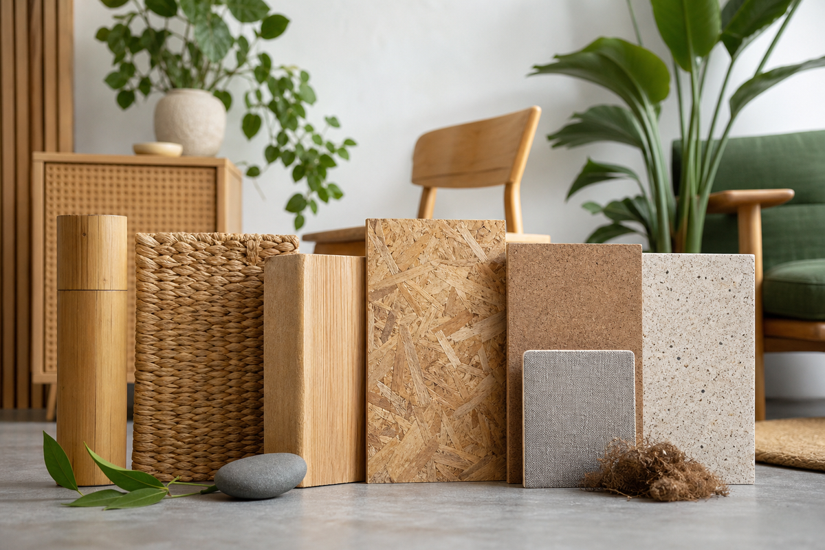 Sustainable furniture materials compared: which fits your home