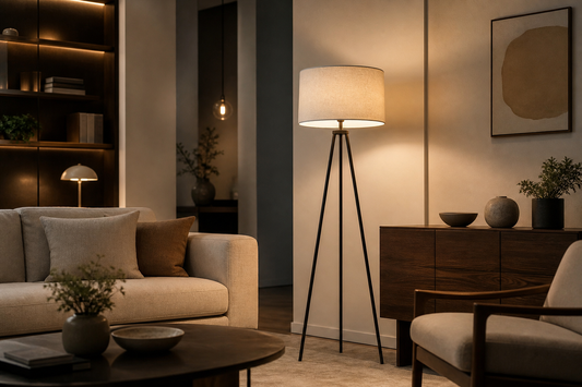 How to build floor lamp lighting layers that feel right in any room