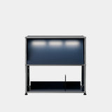 Modular Steel Vinyl Display Cabinet (2x1)