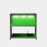 Modular Steel Vinyl Display Cabinet (2x1)