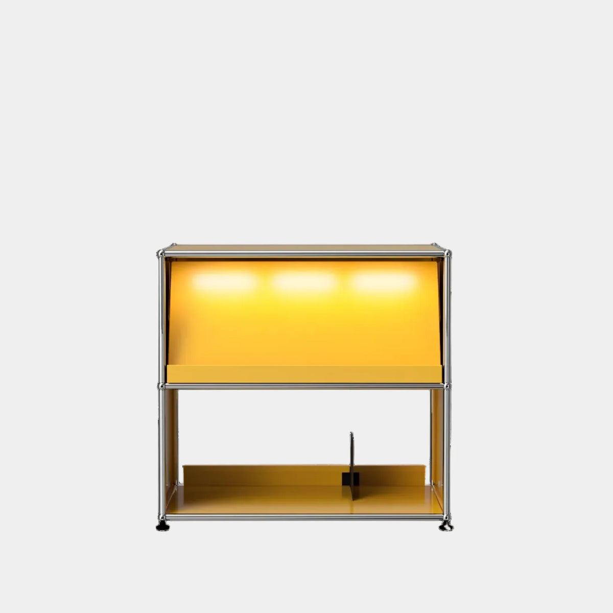 Modular Steel Vinyl Display Cabinet (2x1)