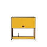 Modular Steel Vinyl Display Cabinet (2x1)