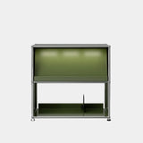 Modular Steel Vinyl Display Cabinet (2x1)