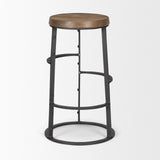 Neo Wood Seat Bar/Counter Stool