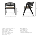 Tabitha Cane Back Dining Armchair