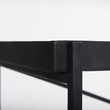 Trey Glass Console Table
