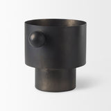 Juno Black Vase