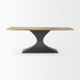 Maxton 79" Wood Dining Table