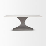 Maxton 79" Marble Dining Table