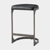 Tyson Suede Seat Counter Stool