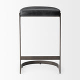 Tyson Suede Seat Counter Stool