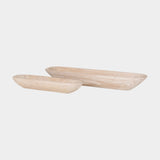 Athena Wooden Trays Set of 2