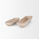 Athena Wooden Trays Set of 2