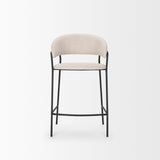 Carolyn Fabric Seat Counter Stool