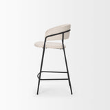 Carolyn Fabric Seat Counter Stool