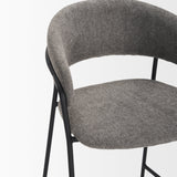 Carolyn Fabric Seat Counter Stool