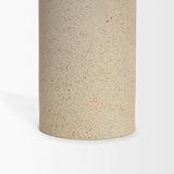 Qamra Beige Candle Holder