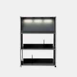 Modular Steel Vinyl Display Cabinet (3x1)
