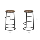 Neo Wood Seat Bar/Counter Stool