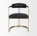 Hollyfield Leather Contract-Grade Dining Chair