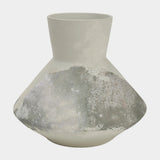 Velo White Hand-Painted Vase