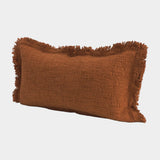 Kambal 14x26 Copper Rust Decorative Pillow