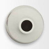 Velo White Hand-Painted Vase