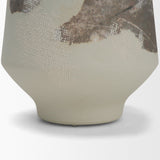 Velo White Hand-Painted Vase