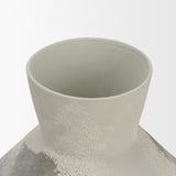 Velo White Hand-Painted Vase