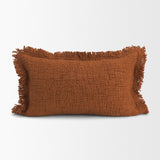 Kambal 13x21 Copper Rust Decorative Pillow