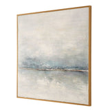 Foggy Morning Hand Painted Canvas