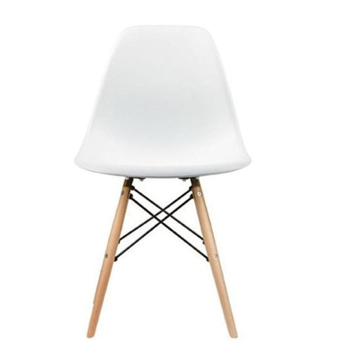 Modern Fun Eiffel Chair Natural Wood  Base