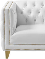 Michelle Vegan Leather Upholstered Chair