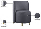 Rotunda Velvet Upholstered Chair